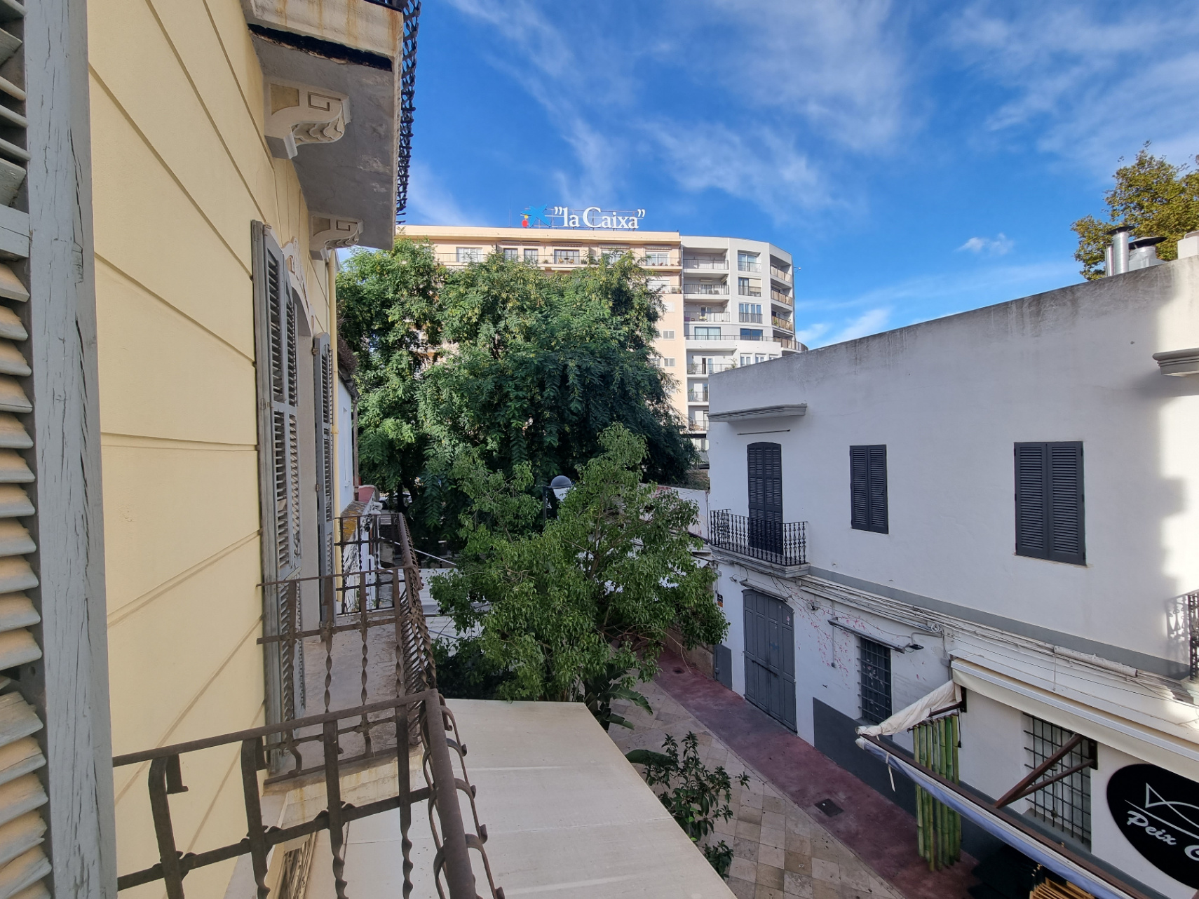 Dos apartamentos en edificio histórico con ascensor y terraza en la azotea