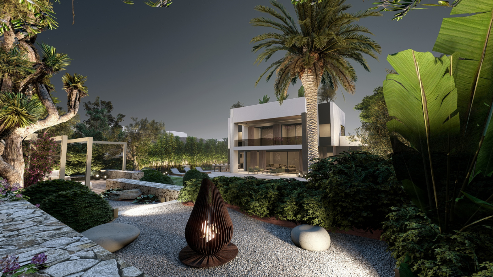 Exclusive newly built villa by the sea in Cala Martina