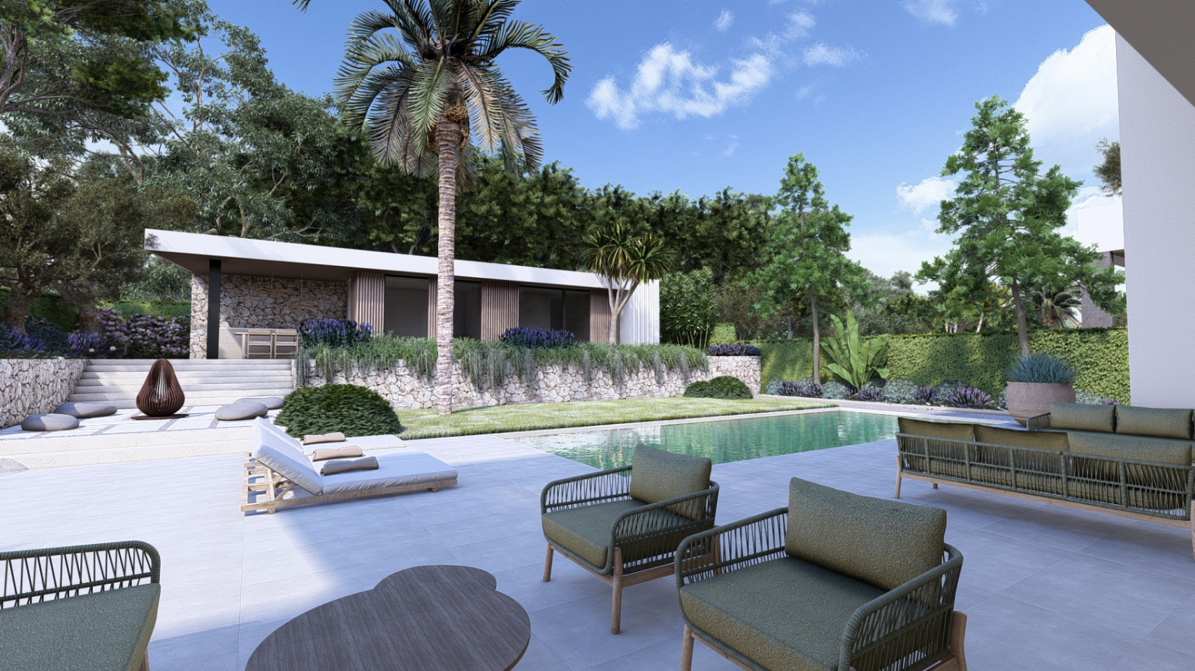 Villa Cala Martina, contemporary luxury by the sea