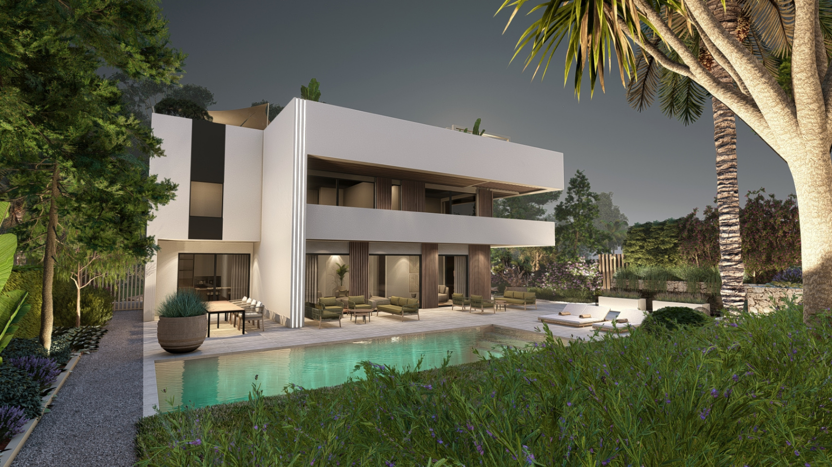 Villa Cala Martina, contemporary luxury by the sea