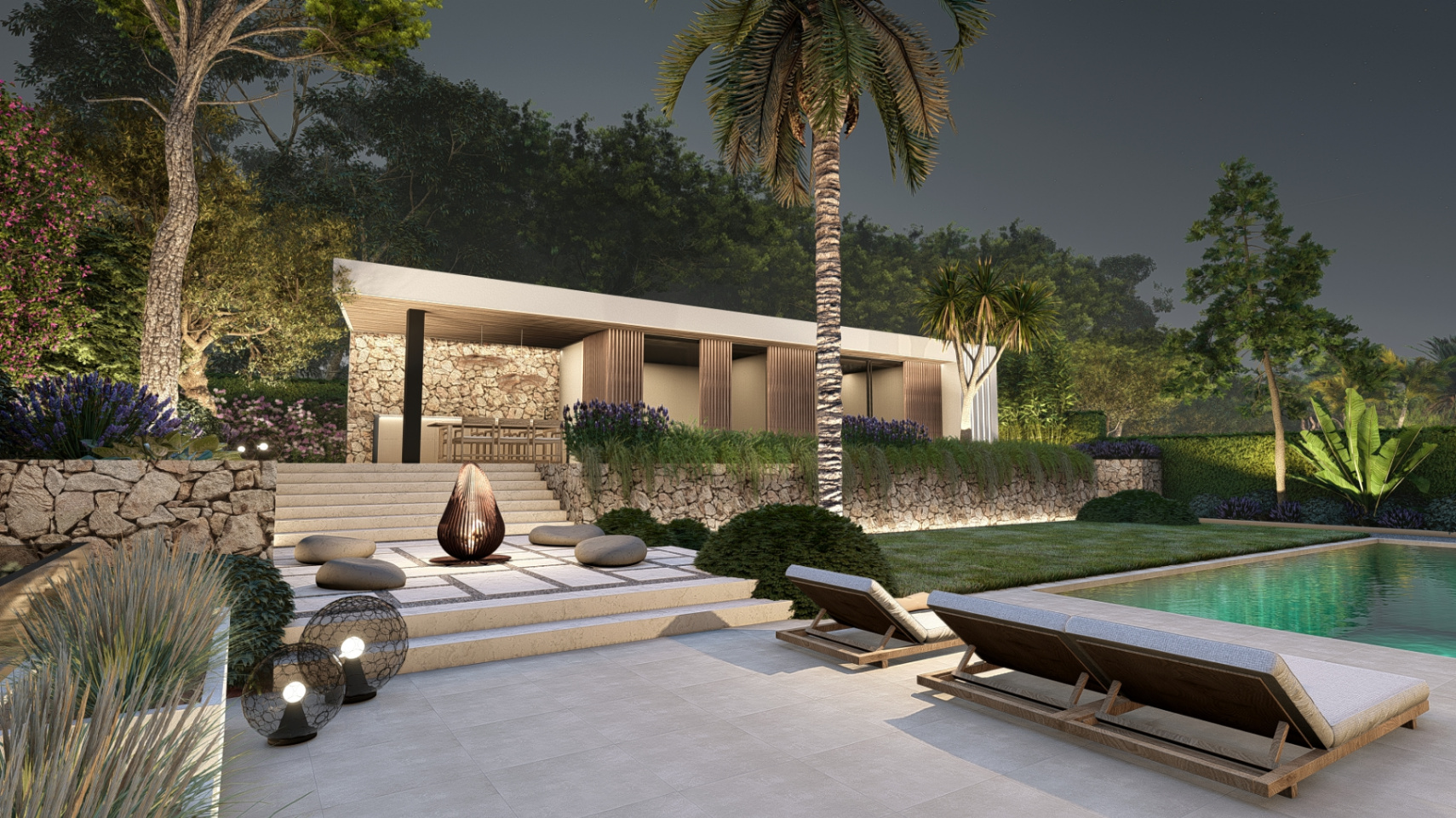 Villa Cala Martina, contemporary luxury by the sea