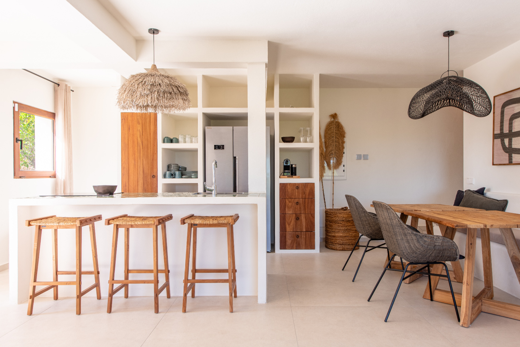 Refugio de Elegancia y Naturaleza en el Corazón de Ibiza en San Agustin