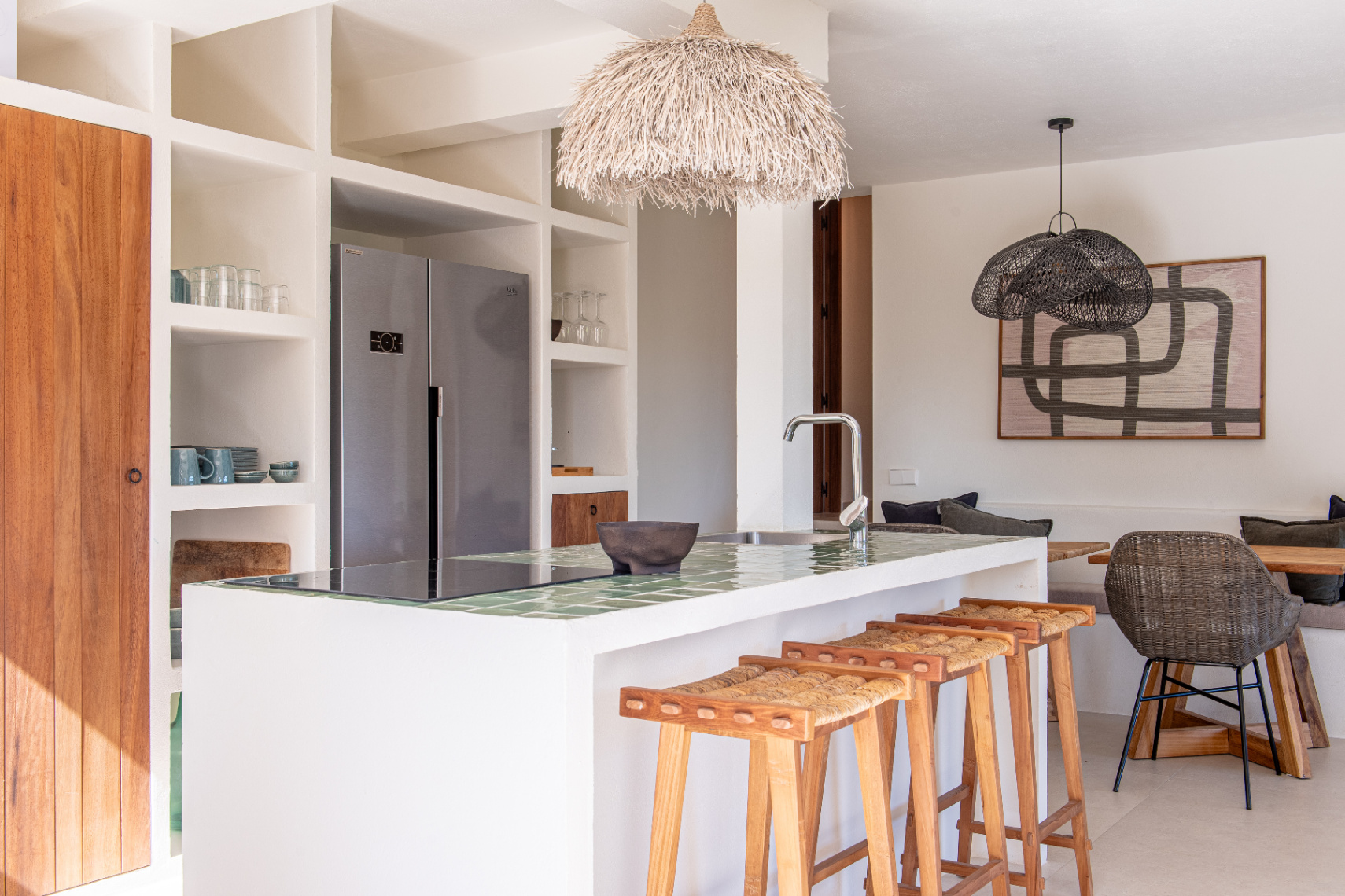Refugio de Elegancia y Naturaleza en el Corazón de Ibiza en San Agustin