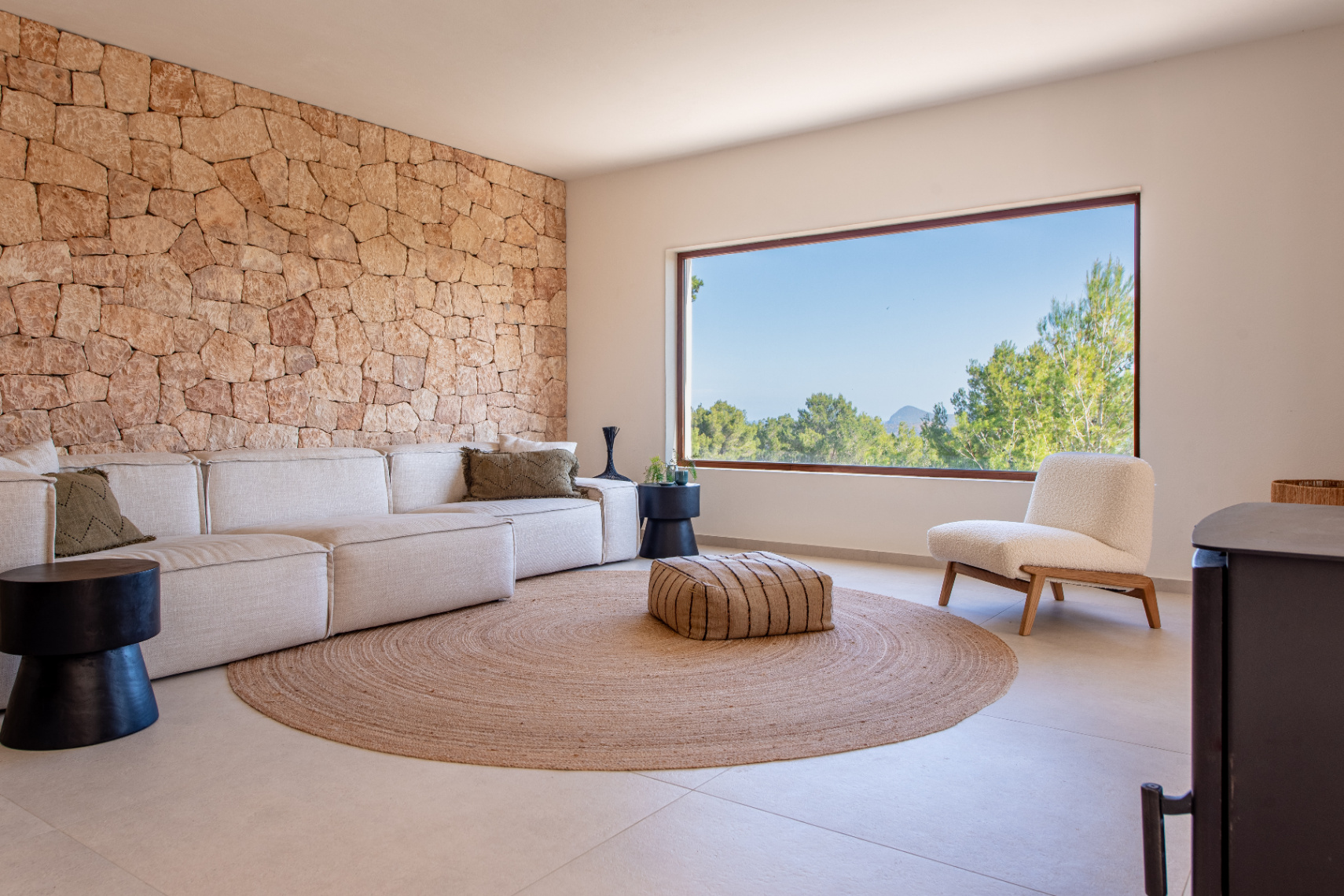 Refugio de Elegancia y Naturaleza en el Corazón de Ibiza en San Agustin