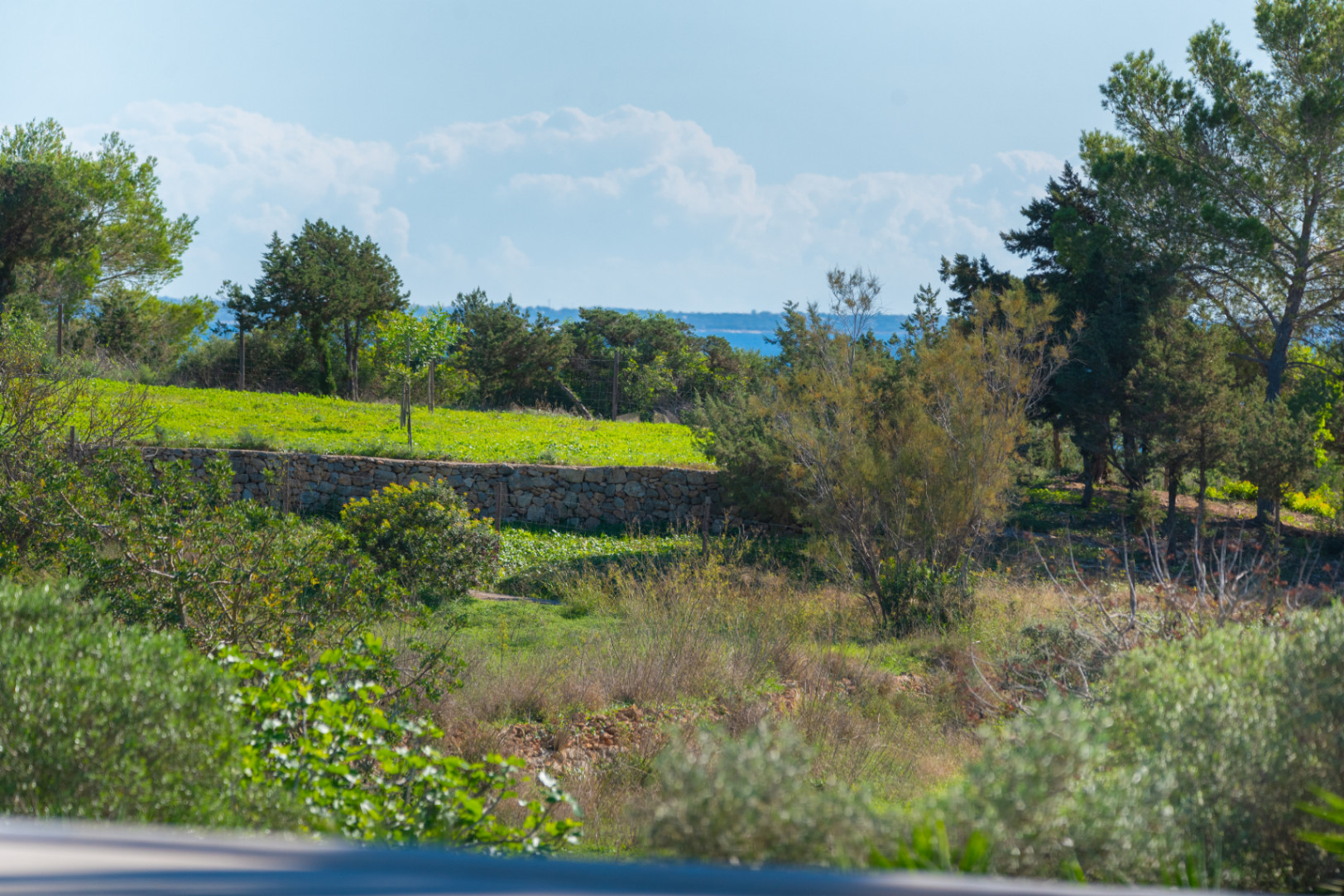 Exclusiva Villa Mediterránea con Vistas al Mar en la Costa Sur de Ibiza