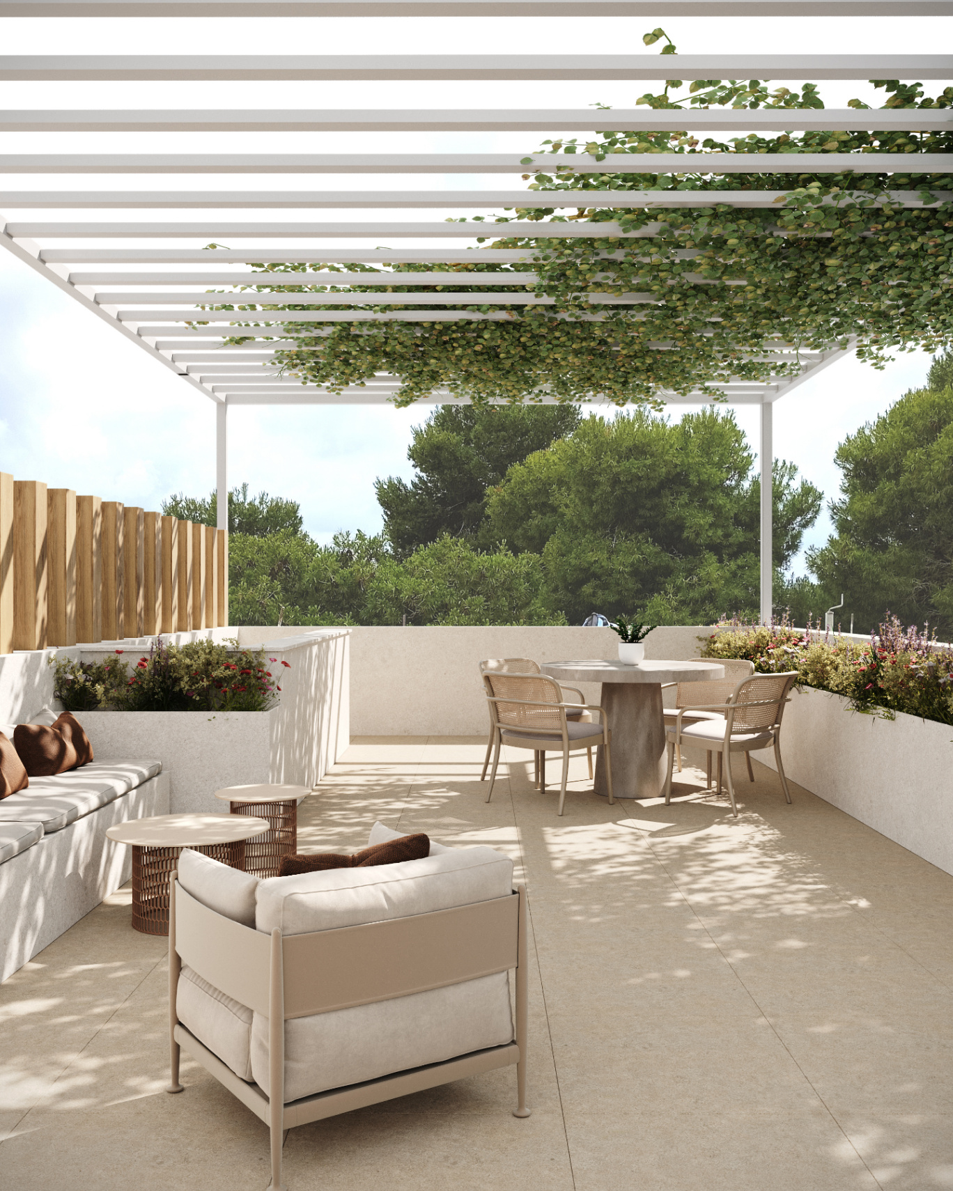 Atico de obra nueva en la prestigiosa zona de Playa d’en Bossa, Ibiza.