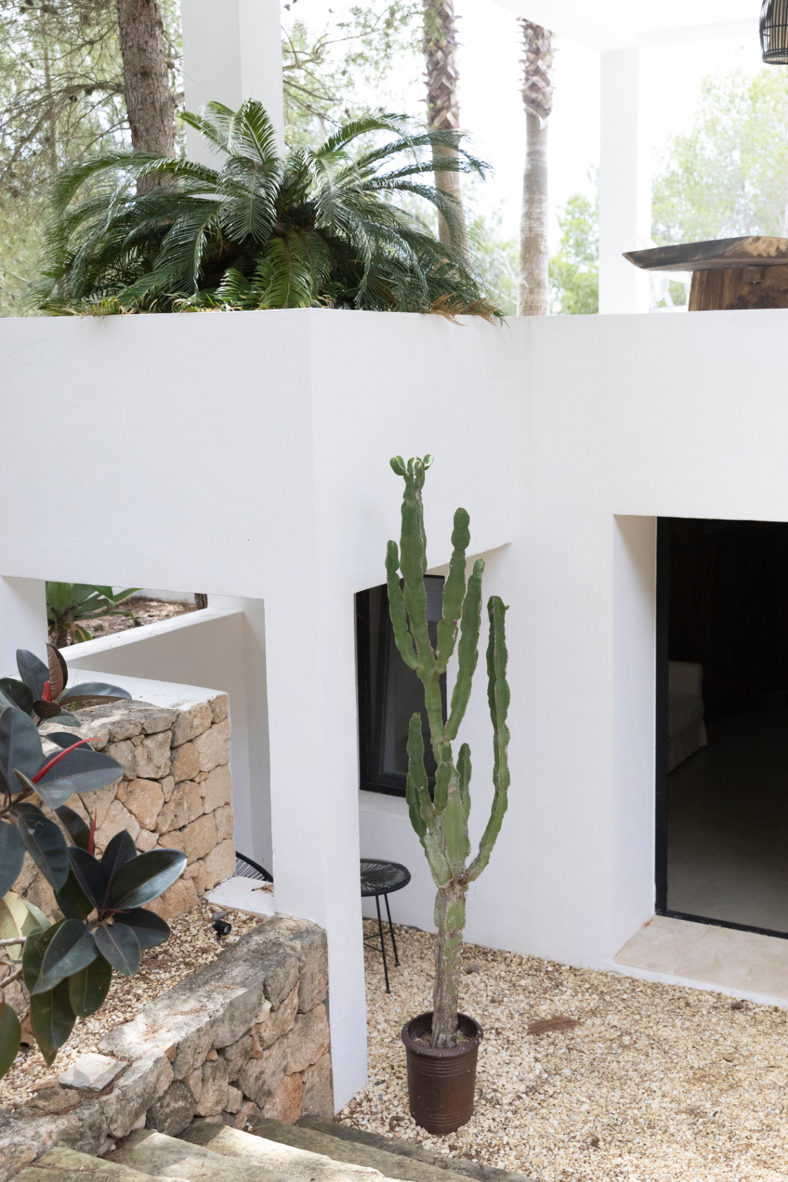 Exclusiva villa con casa principal y dos casitas independientes en el corazón de Ibiza