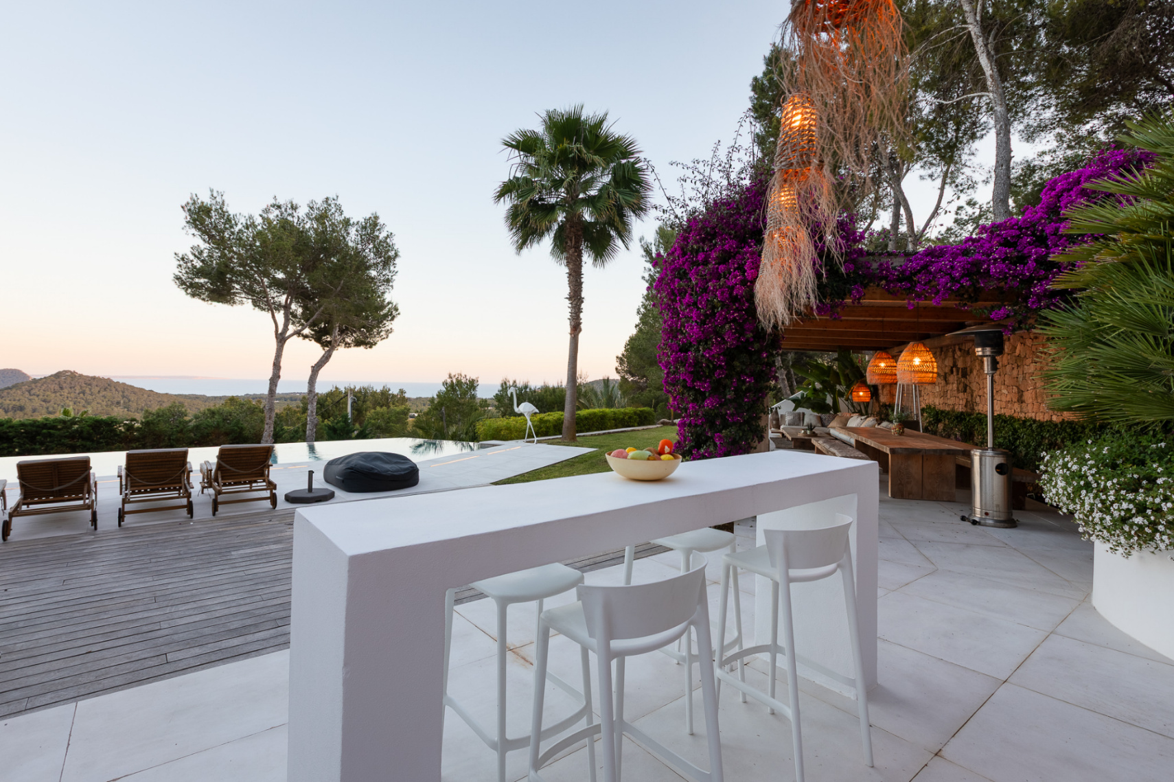 Beautiful villa with fantastic views in Es Cubells