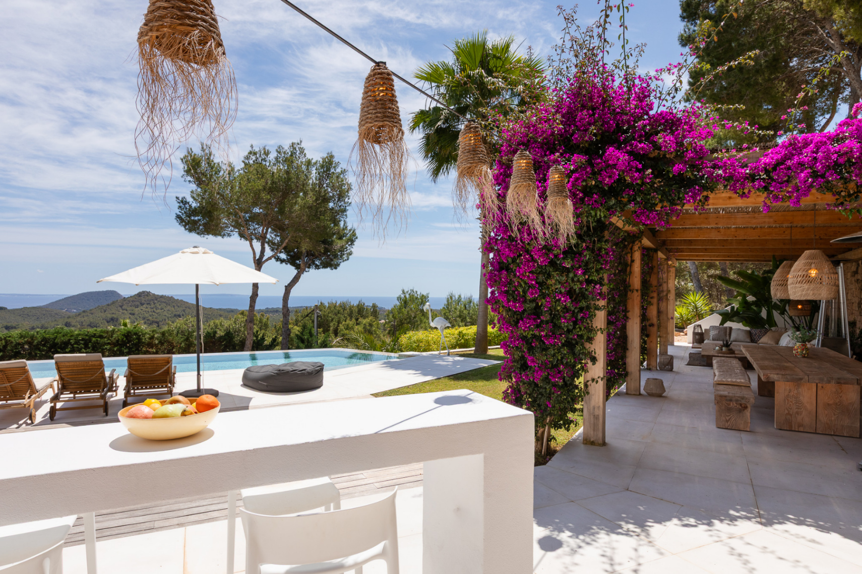 Beautiful villa with fantastic views in Es Cubells