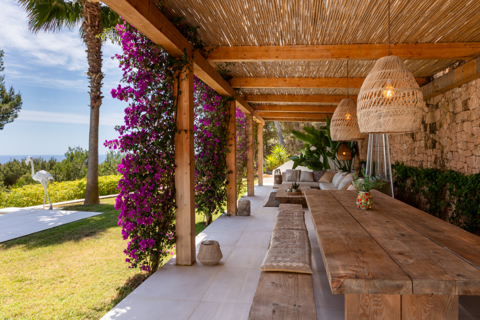 Beautiful villa with fantastic views in Es Cubells