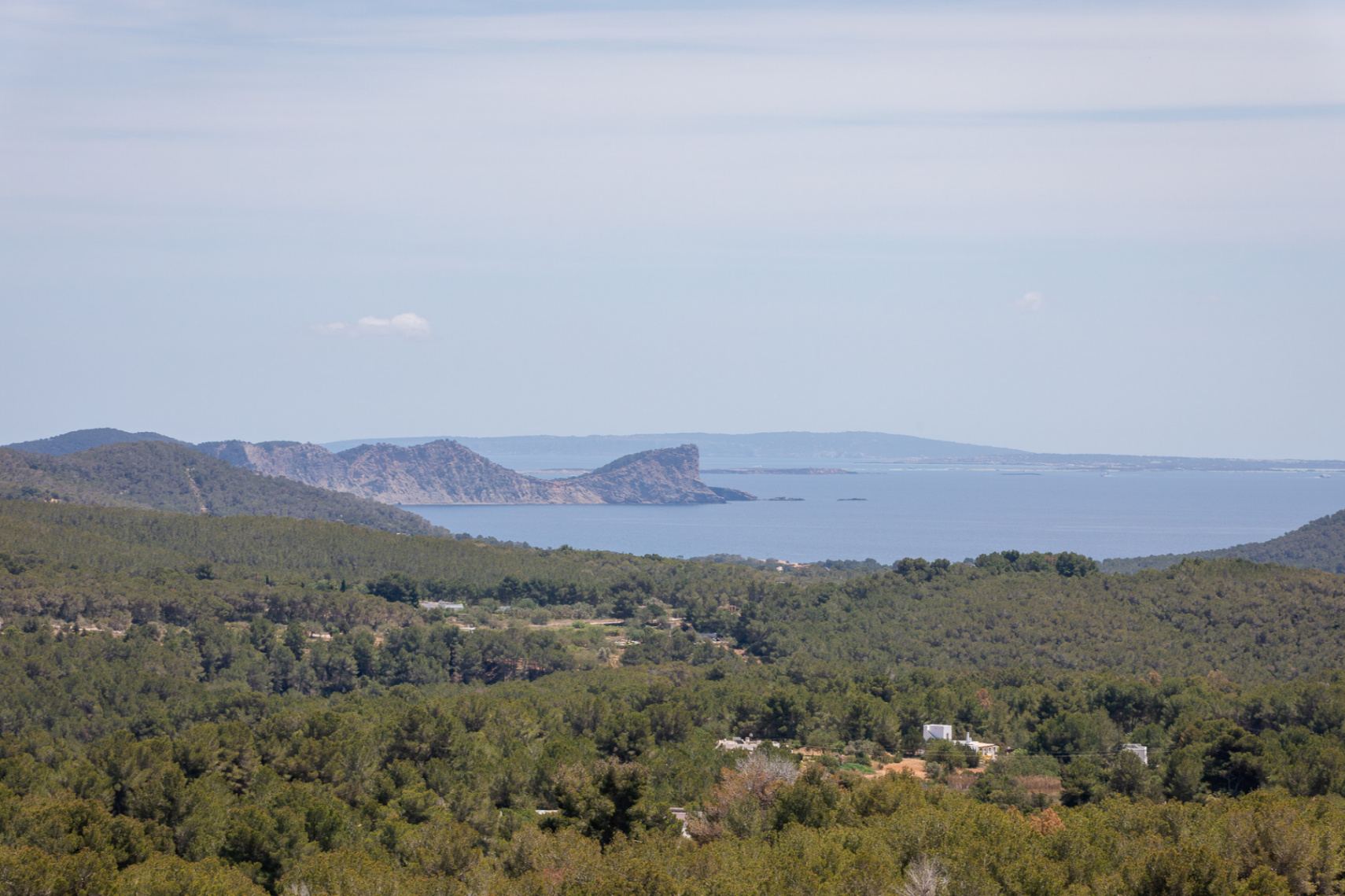 Beautiful villa with fantastic views in Es Cubells