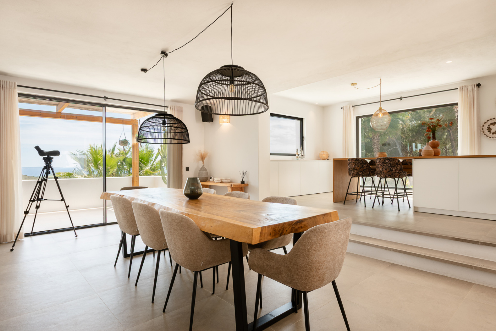 Beautiful villa with fantastic views in Es Cubells
