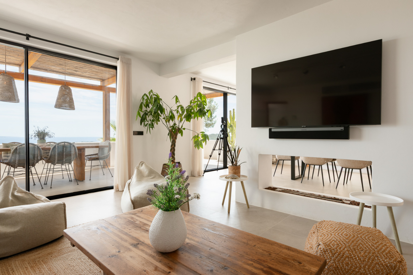 Beautiful villa with fantastic views in Es Cubells