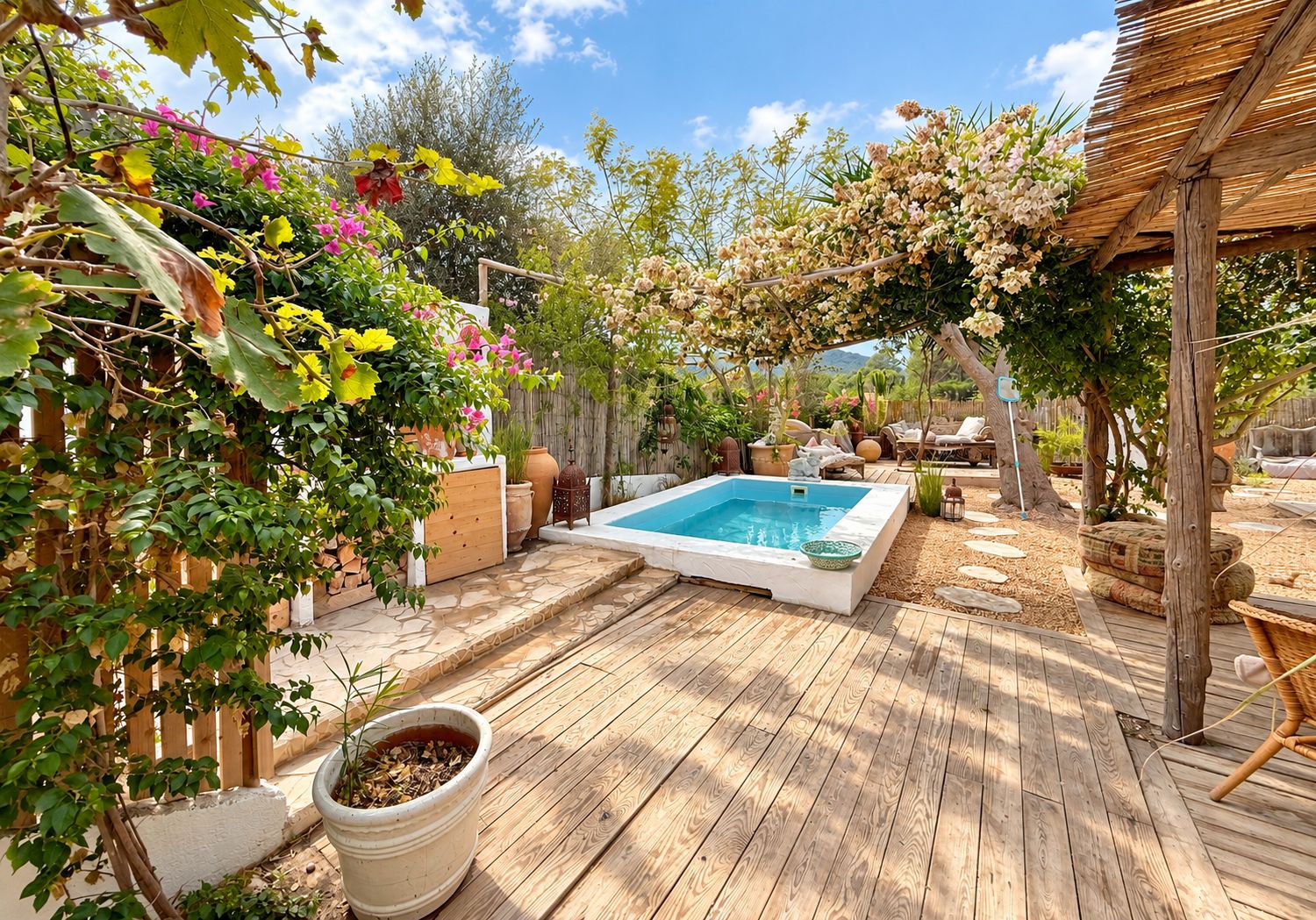 Encantadora casa de campo con pequeña piscina cerca de San Rafael