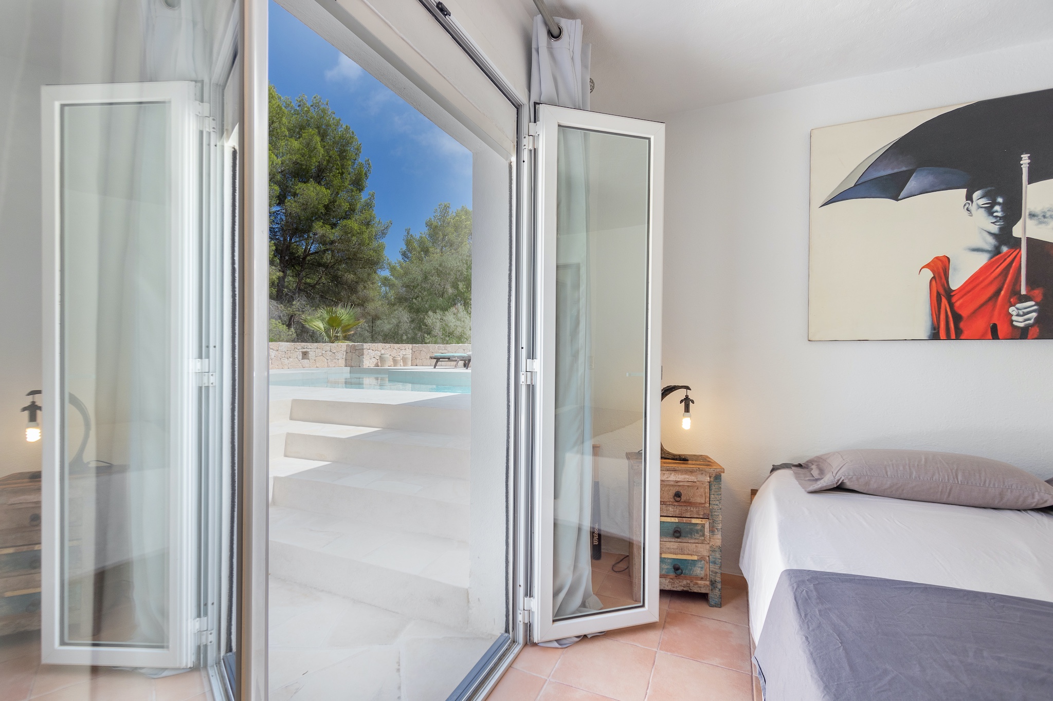 Propiedad de carácter mediterráneo en un entorno natural privilegiado de Ibiza