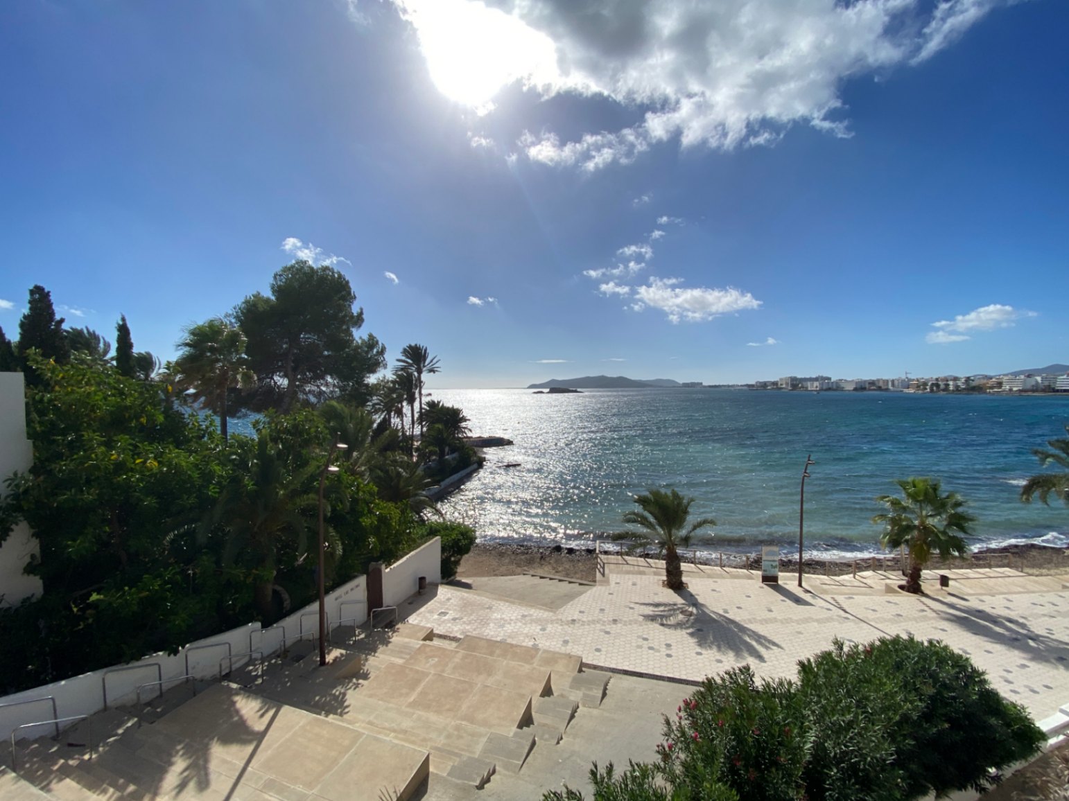 Apartamento en primera linea del mar en Ibiza ciudad