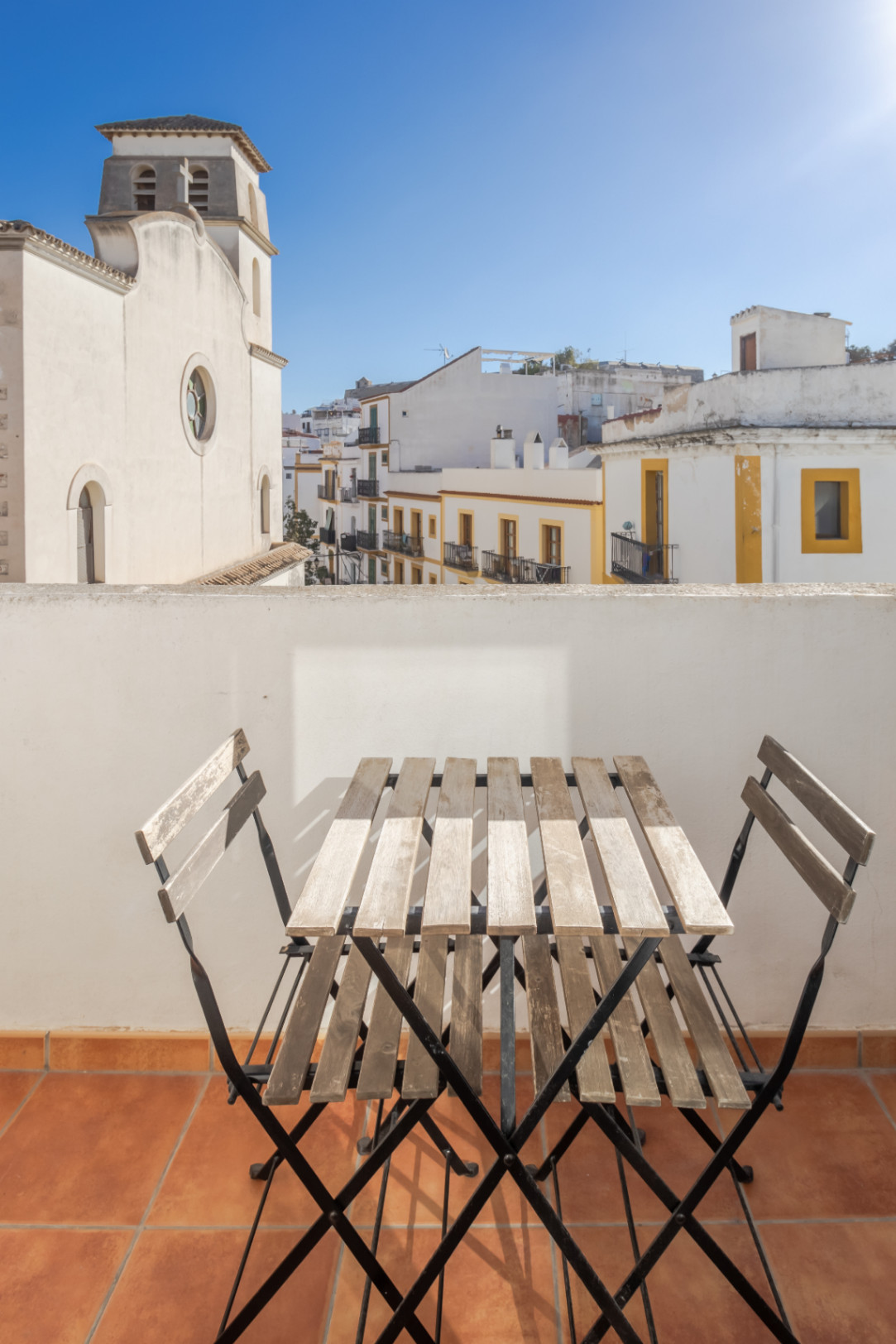 Einzigartiges Apartment mit herrlichem Blick auf die Altstadt von Ibiza