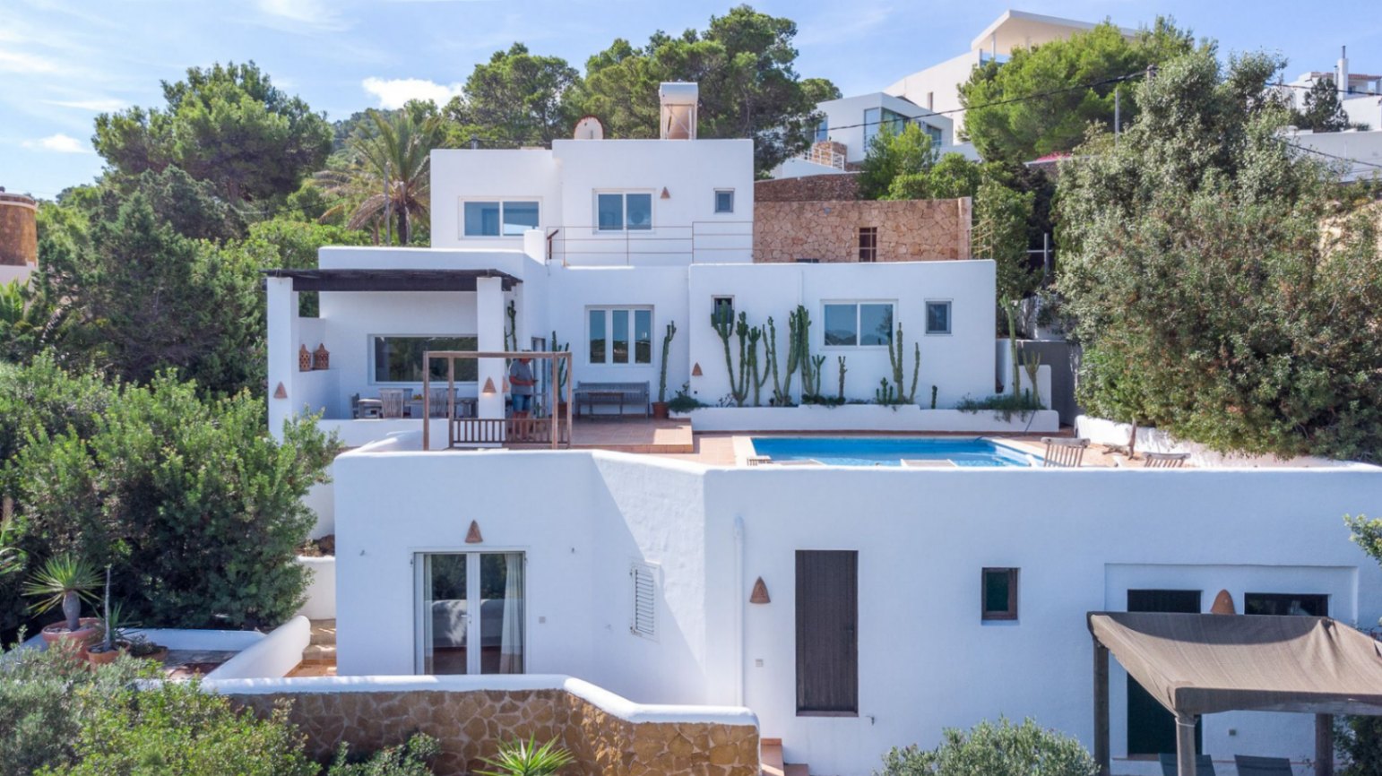 Charming house in Cala Molí with magnificent sea views