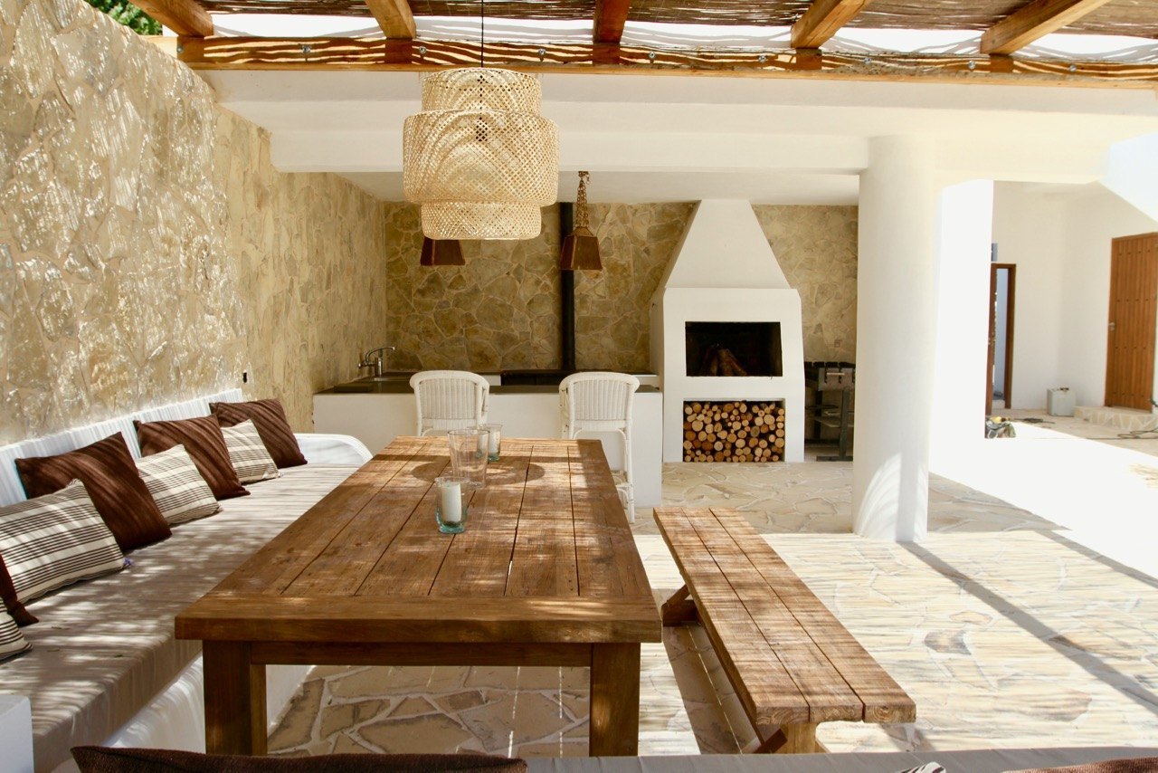 Villa con vistas fantásticas al mar y Formentera