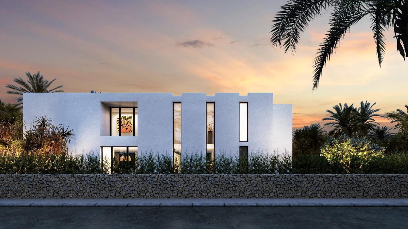 Luxe project van een moderne villa gelegen in Talamanca