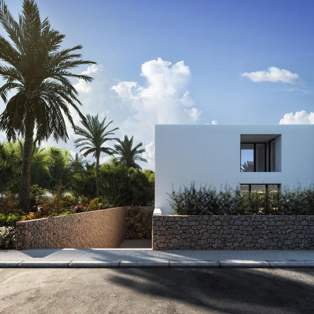 Luxe project van een moderne villa gelegen in Talamanca