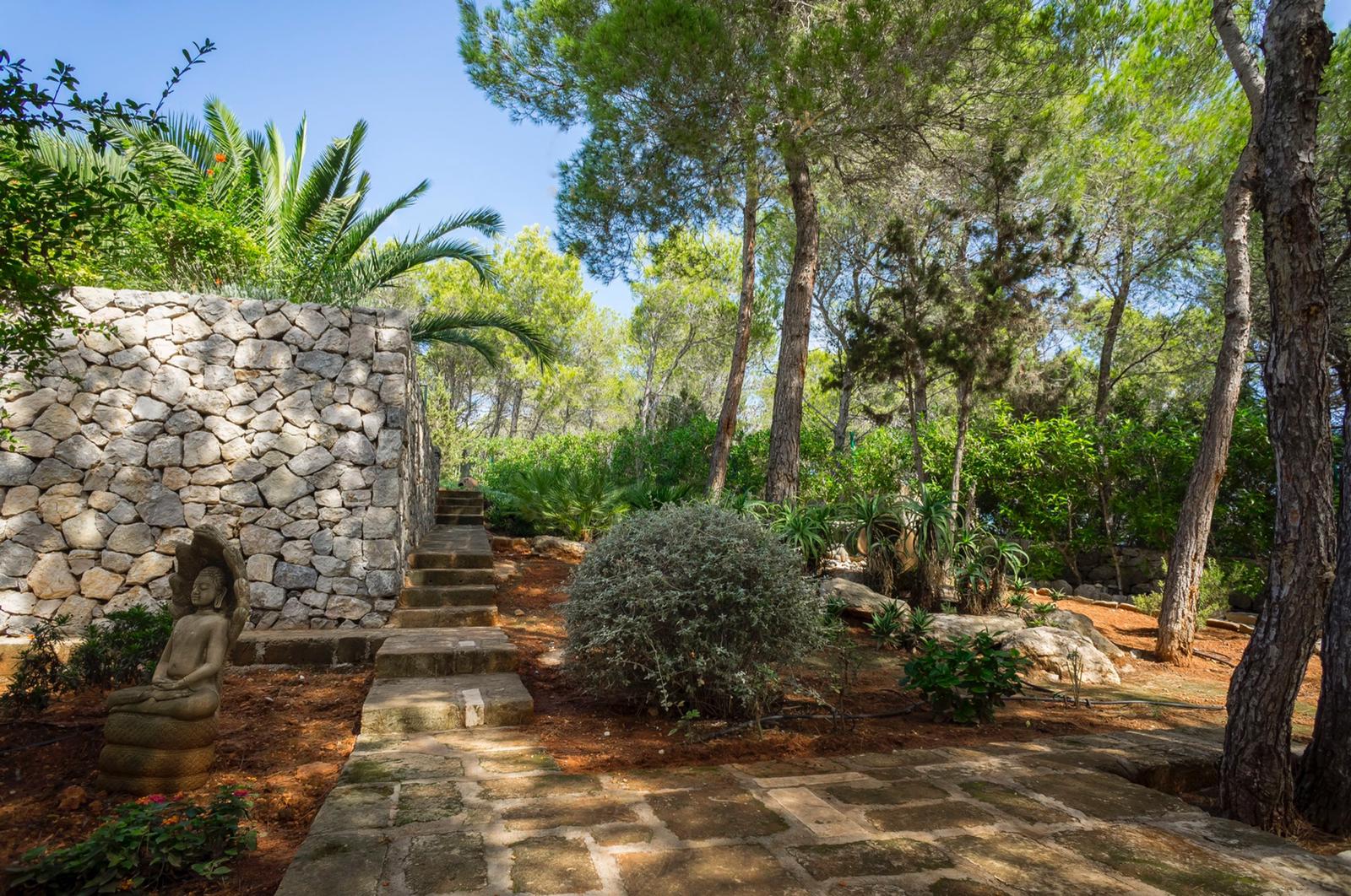 Villa mit Panoramablick auf das Meer und Formentera