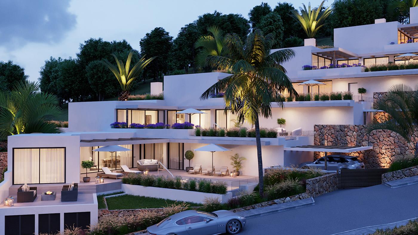 Villa de lujo cerca de Cala Carbo