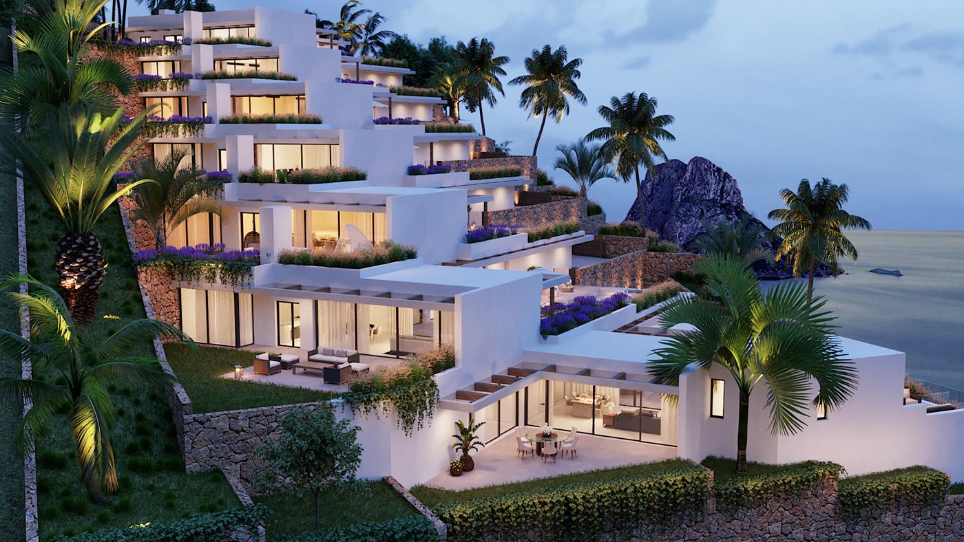 Villa de lujo cerca de Cala Carbo