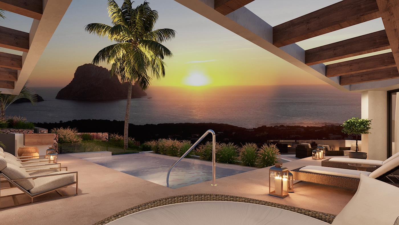 Villa de lujo cerca de Cala Carbo